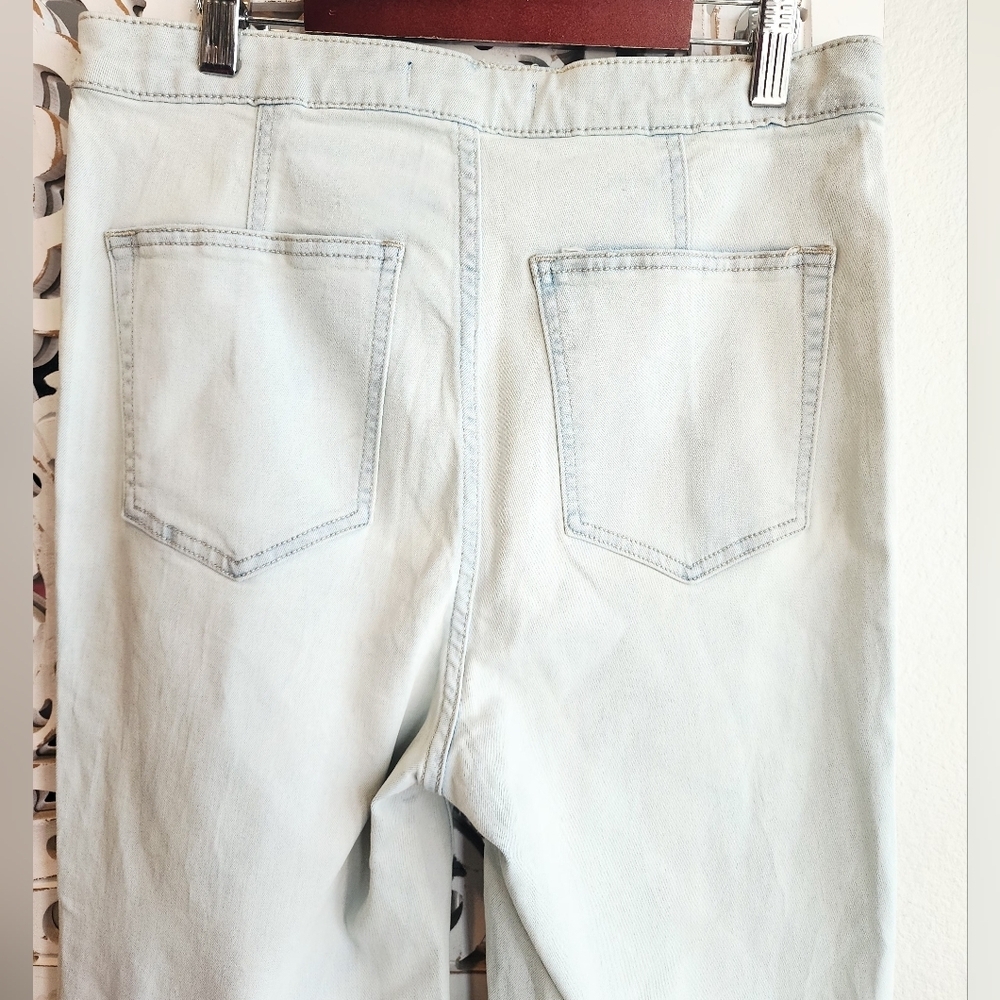 FREE PEOPLE Youthquake Womens Crop Flare Pants Nwot Sz 29 - Picture 15 of 16